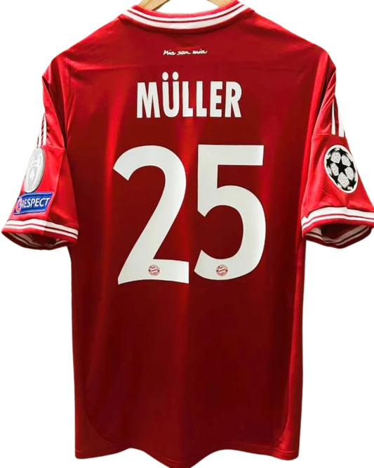 Koszulka Piłkarska Bayern Monachium 2012/2013 Home Retro