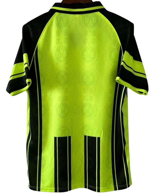 Koszulka Piłkarska Borussia Dortmund 1995/1997 Home Cup Retro