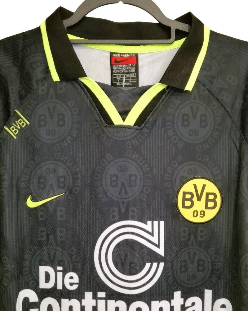 Koszulka Piłkarska Borussia Dortmund 1996/1997 Away Retro
