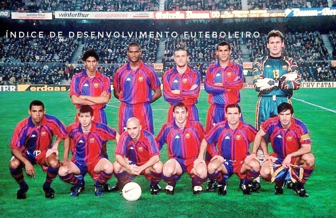 Koszulka Piłkarska FC Barcelona 1997/1998 Home Cup Retro