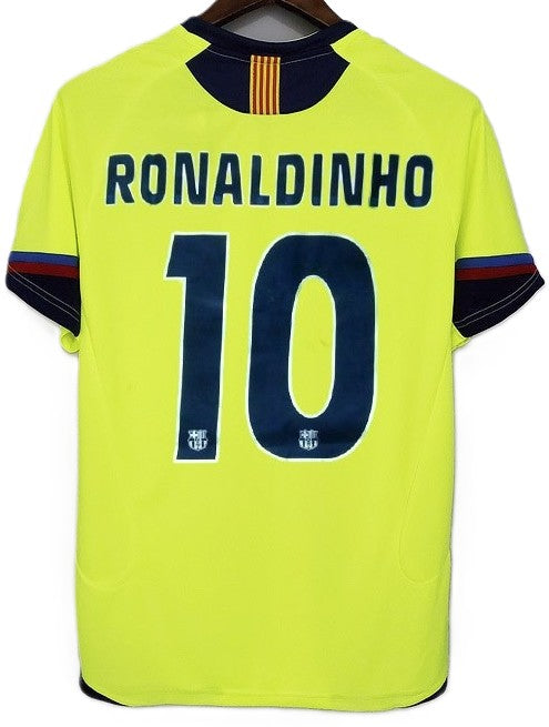 Koszulka Piłkarska FC Barcelona 2005/2006 Retro Wyjazdowa