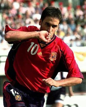 Koszulka Piłkarska Hiszpania 1998 Home Retro