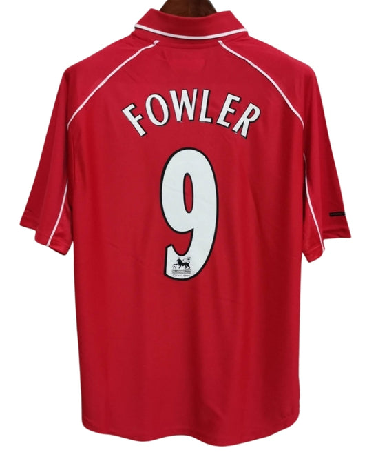 Koszulka Piłkarska Liverpool FC 2000/2001 Home Retro