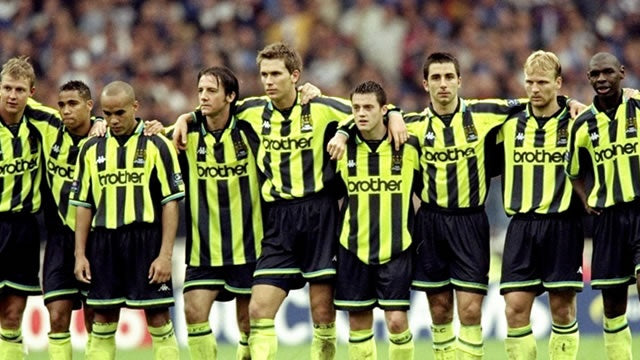 Koszulka Piłkarska Manchester City 1998/1999 Away Retro
