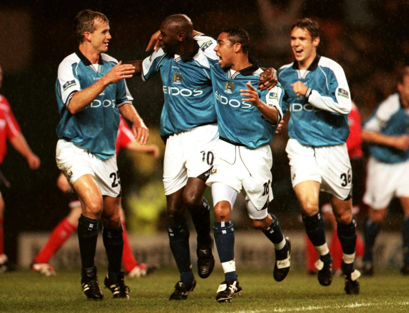 Koszulka Piłkarska Manchester City 1999/2001 Home Retro