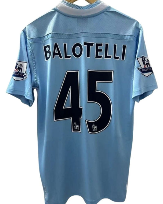 Koszulka Piłkarska Manchester City 2011/2012 Home Retro