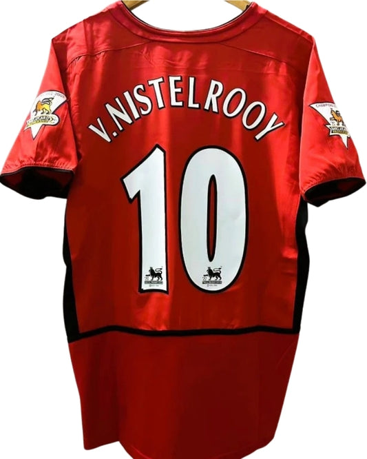 Koszulka Piłkarska Manchester United 2002/2003 Home Retro