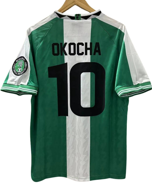 Koszulka Piłkarska Nigeria 1996 Home Retro