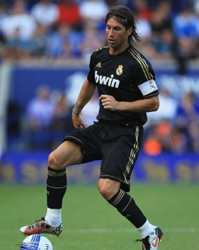 Koszulka Piłkarska Real Madryt 2011/2012 Away Czarna Retro
