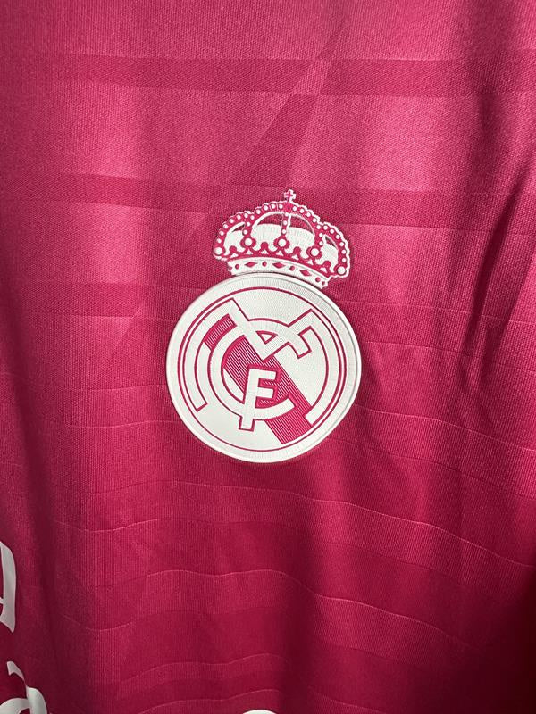 Koszulka Piłkarska Real Madryt 2014/2015 Pink Retro