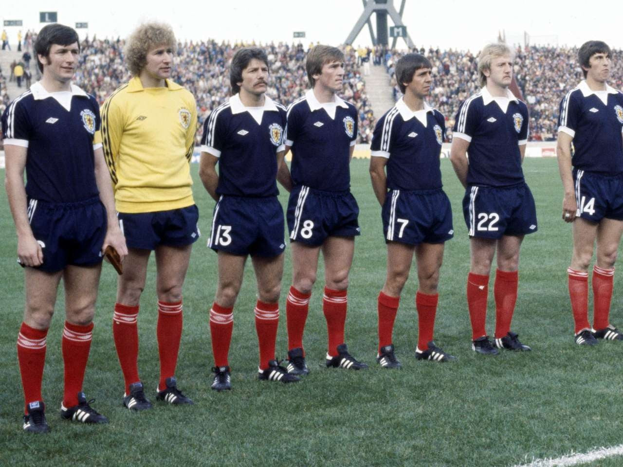 Koszulka Piłkarska Szkocja MŚ 1978 Home Retro