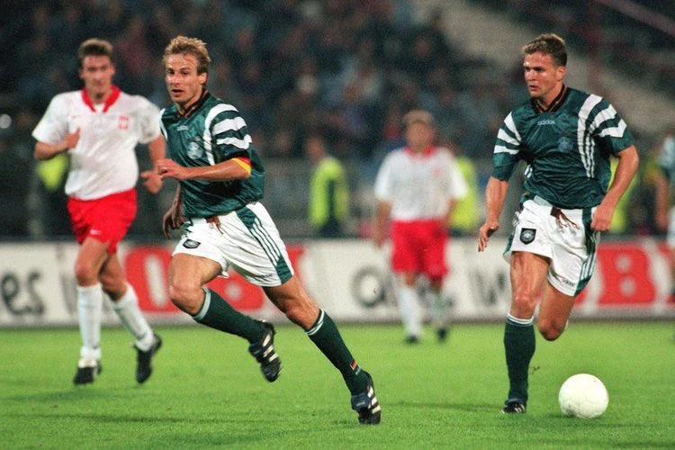 Koszulka Piłkarska Niemcy 1996/1998 Away Retro