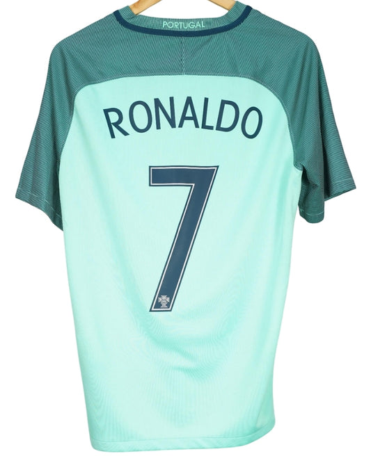 Koszulka Piłkarska Portugalia EURO 2016 Away Retro