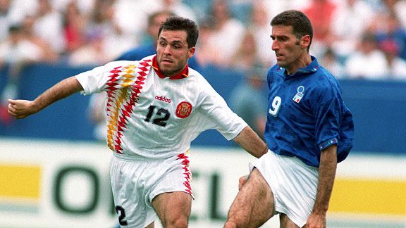 Koszulka Piłkarska Hiszpania 1994 Retro Away
