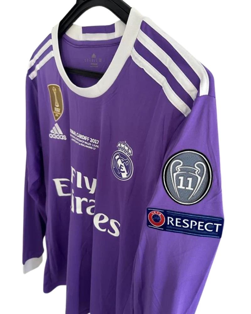 Koszulka Piłkarska Real Madryt UCL Final 2016/2017 Retro Dł. rękaw