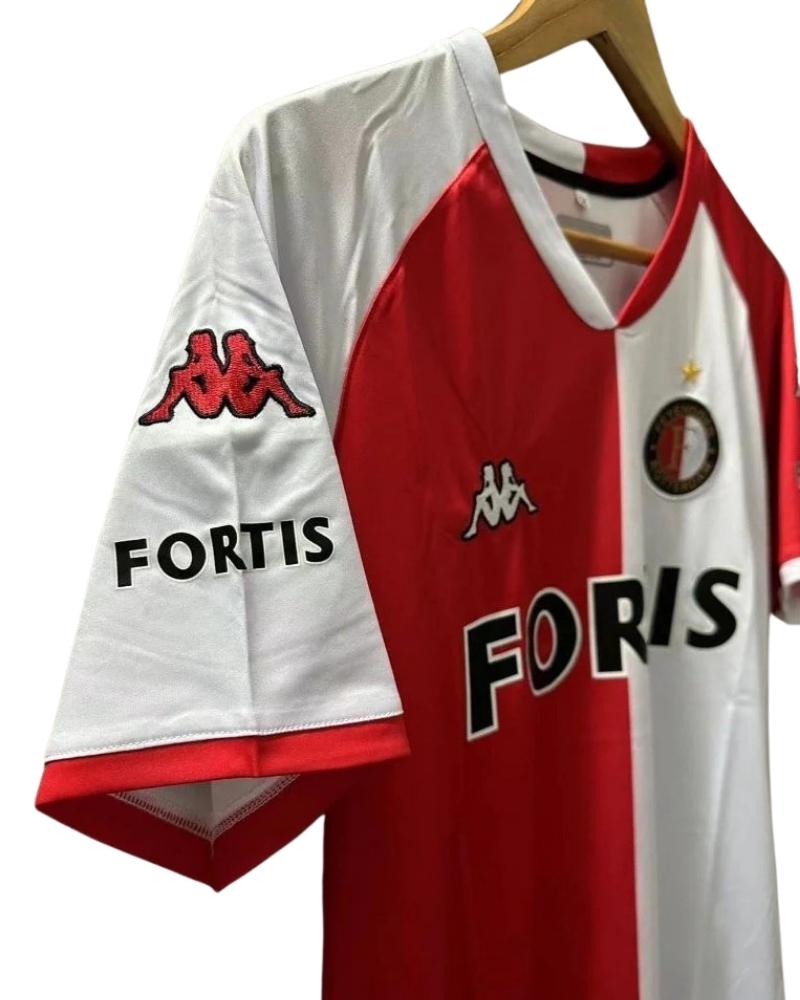 Koszulka Piłkarska Feyenoord Rotterdam 2007/2008 Home Retro