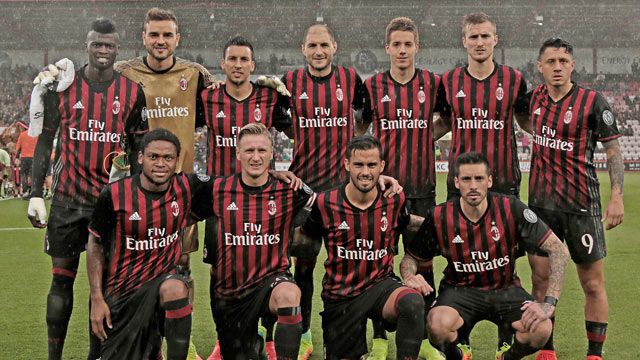 Koszulka Piłkarska AC Milan 2016/2017 Home Retro