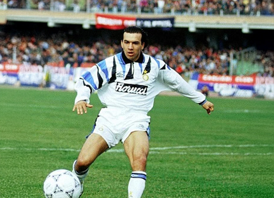 Koszulka Piłkarska Inter Mediolan 1991/1992 Away Retro