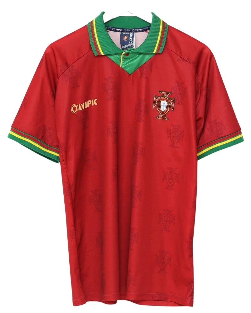 Koszulka Piłkarska Portugalia 1995/1996 Home Retro