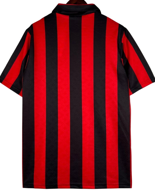 Koszulka Piłkarska AC Milan 1989/1990 Home Retro