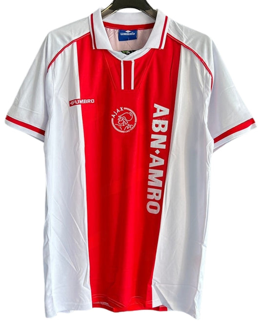Koszulka Piłkarska Ajax Amsterdam 1998/1999 Home UCL Retro