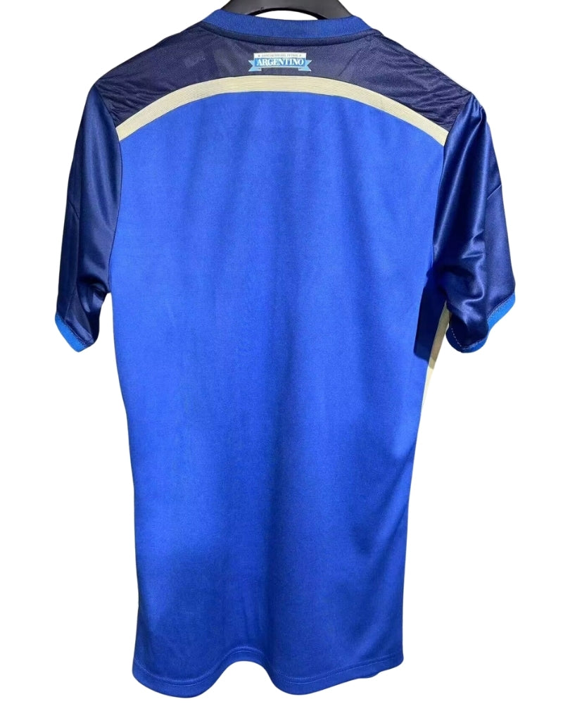 Koszulka Piłkarska Argentyna 2014 Away Retro Player Issue