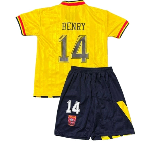 Komplet Dziecięcy Arsenal Londyn 1993/1994 Away Retro