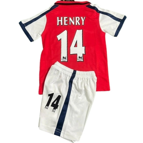 Komplet Dziecięcy Arsenal Londyn 2001/2002 Home Retro