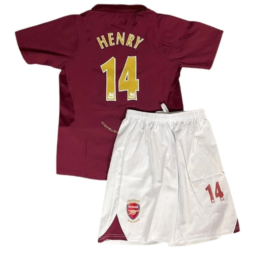 Komplet Dziecięcy Arsenal Londyn 2005/2006 Home Retro