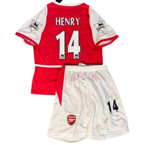 Komplet Dziecięcy Arsenal Londyn 2002/2004 Home Retro