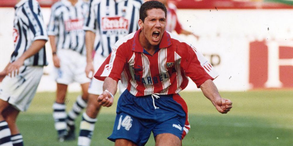 Koszulka Piłkarska Atletico Madryt 1995/1996 Home Retro