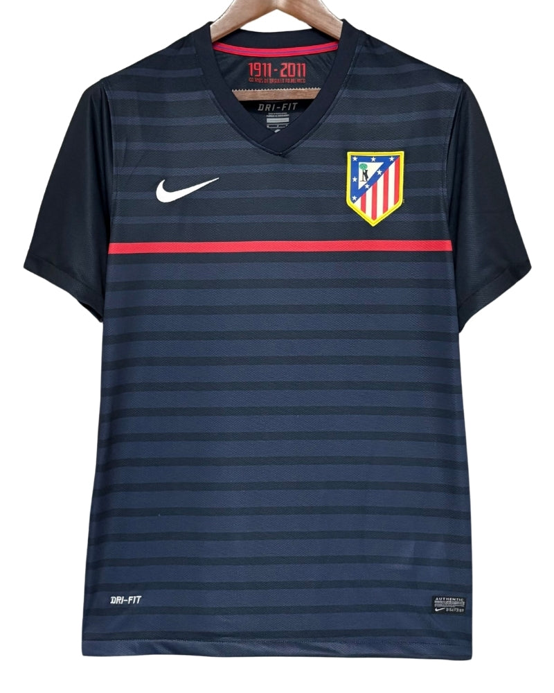 Koszulka Piłkarska Atletico Madryt 2011/2012 Away Retro