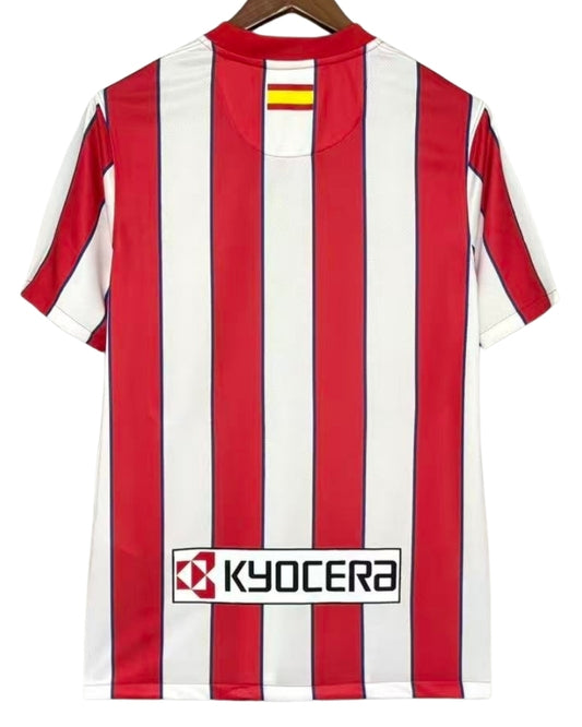 Koszulka Piłkarska Atletico Madryt 2011/2012 Home Retro