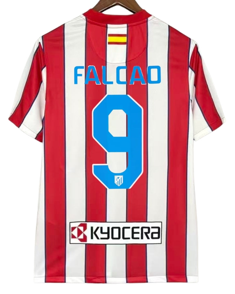 Koszulka Piłkarska Atletico Madryt 2011/2012 Home Retro