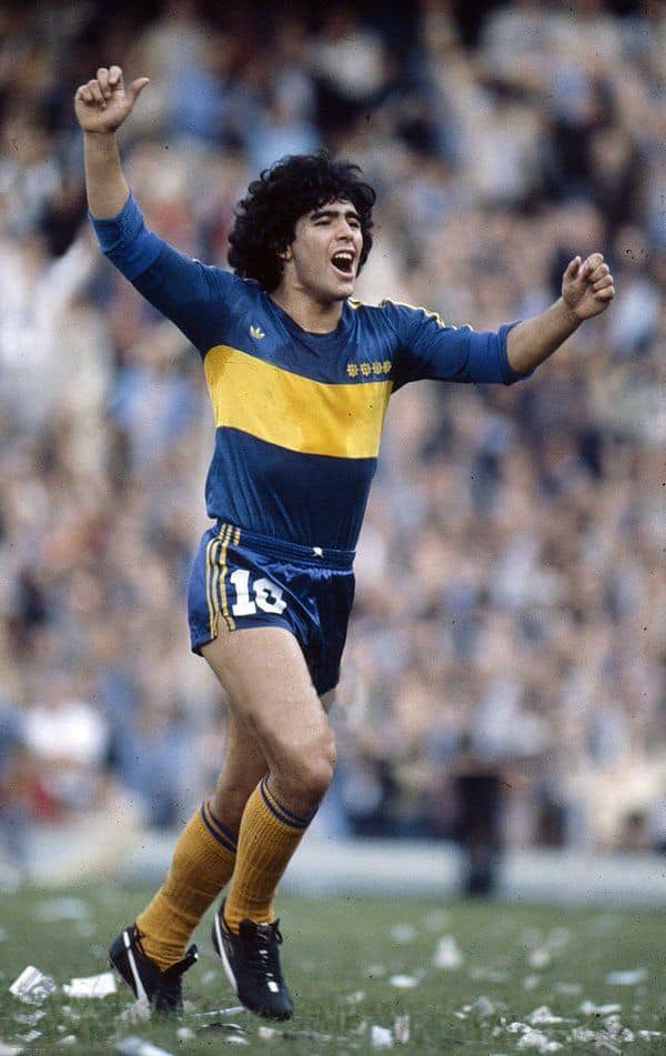 Koszulka Piłkarska Boca Juniors 1981 Retro Długi Rękaw