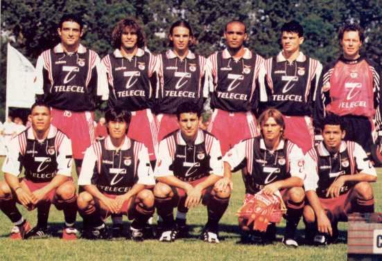 Koszulka Piłkarska Benfica Lizbona 1997/1998 Away Retro