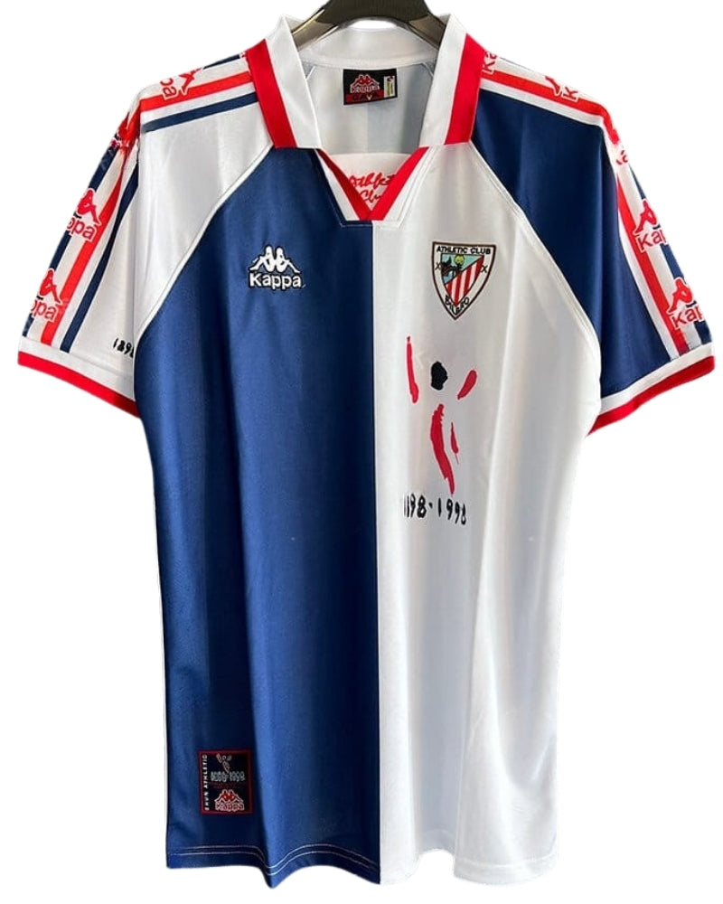 Koszulka Piłkarska Athletic Bilbao 1997/1998 Away Centerary Retro