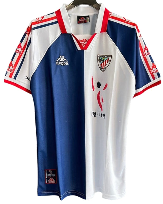 Koszulka Piłkarska Athletic Bilbao 1997/1998 Away Centerary Retro