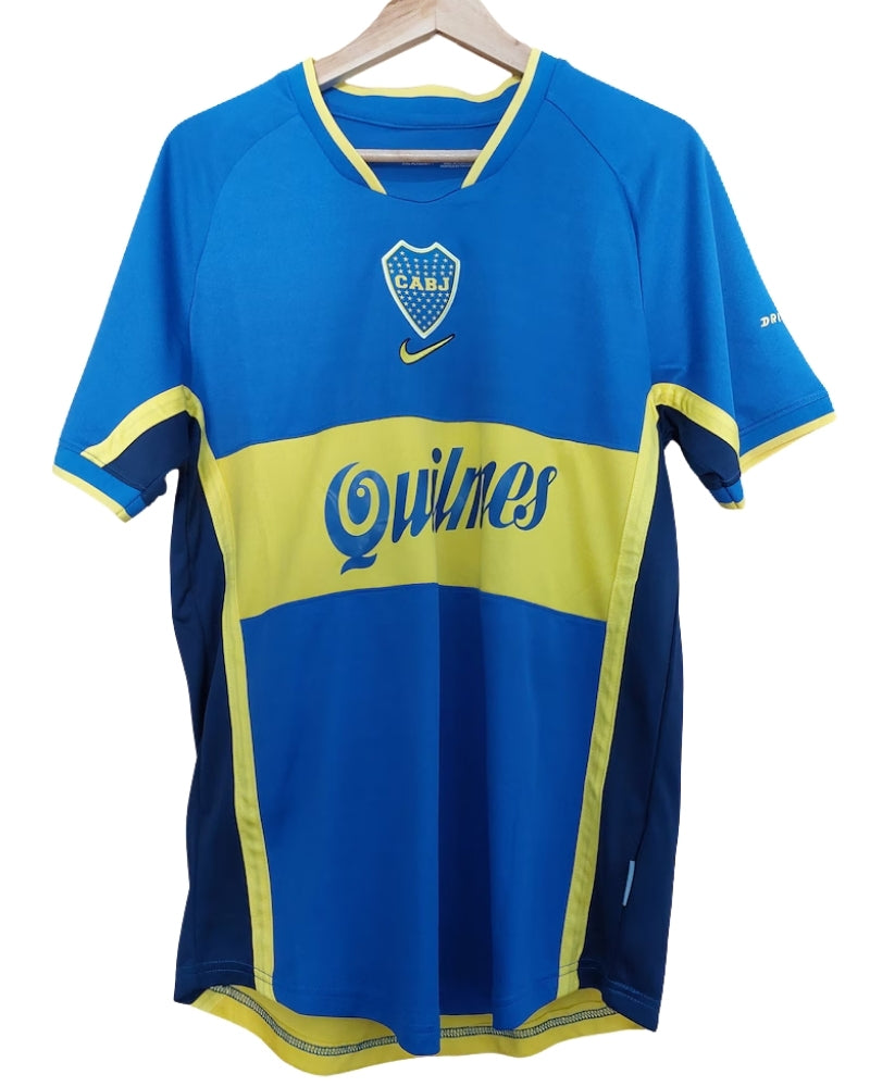 Koszulka Piłkarska Boca Juniors 2001/2002 Home Retro