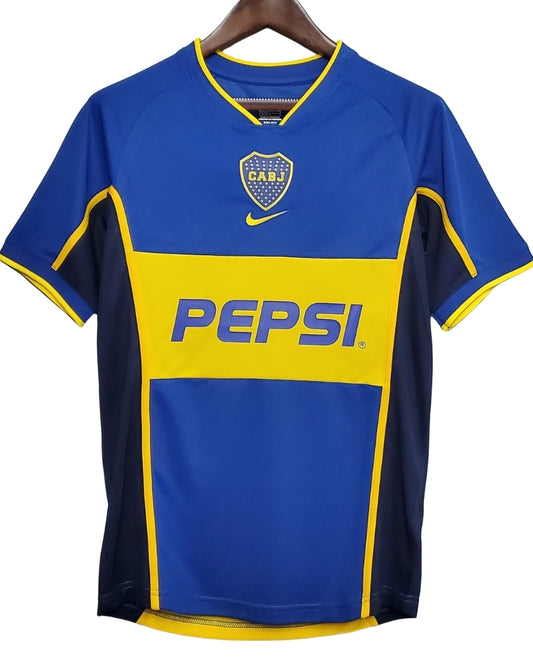 Koszulka Piłkarska Boca Juniors 2002/2003 Home Retro