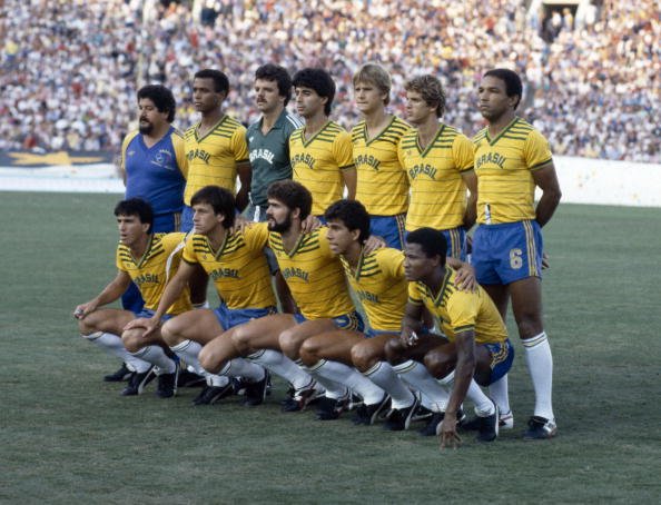 Koszulka Piłkarska Brazylia 1984 Home Retro