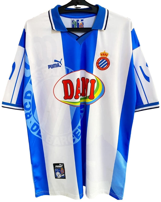 Koszulka Piłkarska Espanyol Barcelona 1998/1999 Home Retro