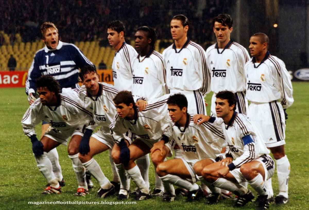 Komplet dziecięcy Real Madryt 1998/1999 Home Retro