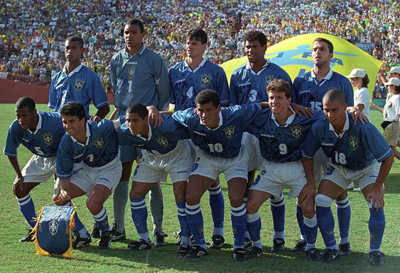 Koszulka Piłkarska Brazylia 1994/1996 Away Retro