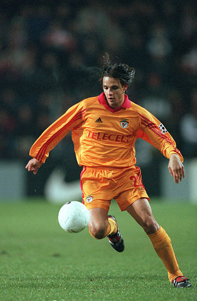 Koszulka Piłkarska Benfica Lizbona 1998/1999 Away Retro