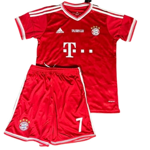 Komplet Piłkarski Dziecięcy FC Bayern Monachium 2012/2013 Home UCL Final Retro