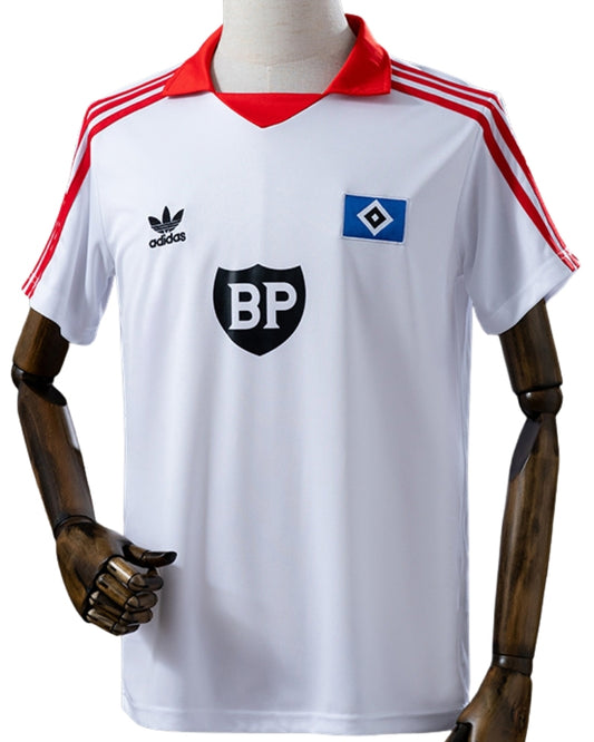 Koszulka Piłkarska HSV Hamburg 1980/1981 Home Retro