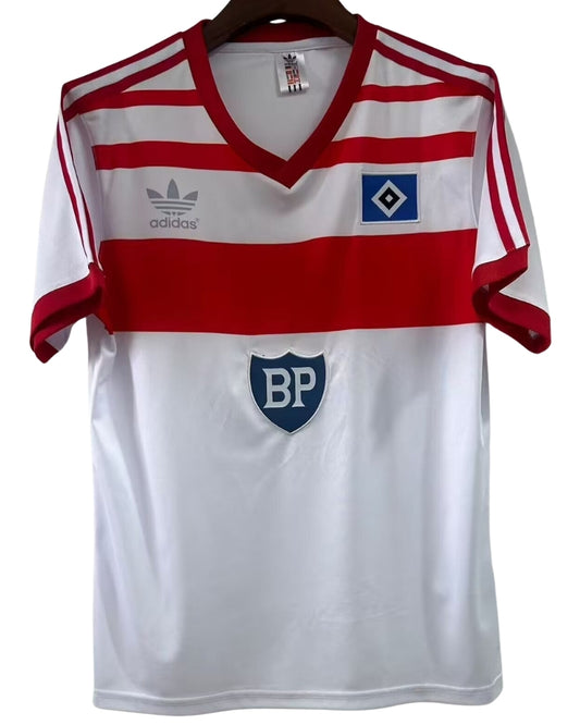 Koszulka Piłkarska HSV Hamburg 1983/1984 Home Retro