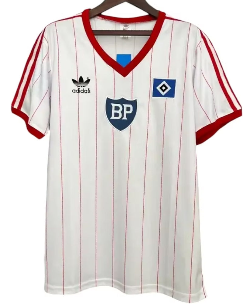 Koszulka Piłkarska HSV Hamburg 1984/1985 Home Retro