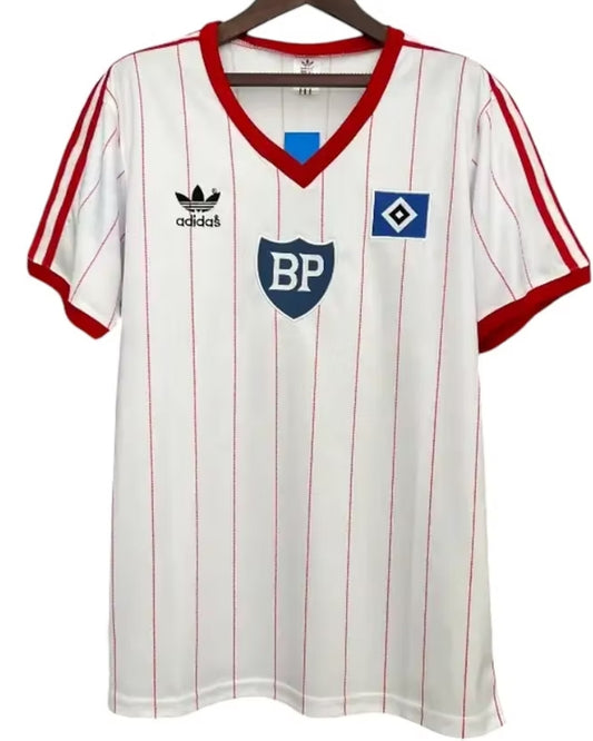 Koszulka Piłkarska HSV Hamburg 1984/1985 Home Retro